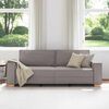 vidaXL 3-zitsbank Taupe 180 cm Stof