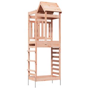 vidaXL Speeltoren Bruin 52,5 x 85 x 238 cm Massief Douglas hout