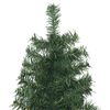 vidaXL Kunstkerstboom smal met standaard 300 cm PVC
