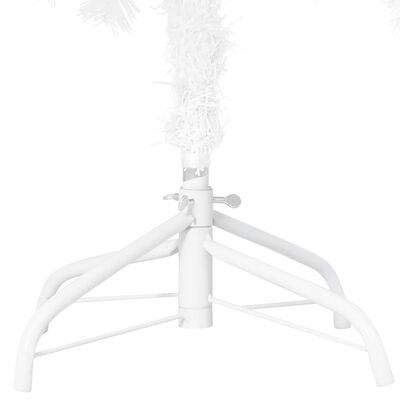 vidaXL Kunstkerstboom met verlichting dikke takken 120 cm wit