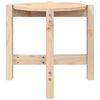 vidaXL Salontafel &Oslash; 52,5x45 cm massief grenenhout