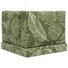 vidaXL Buiten bankkussen 3 pcs Bladontwerp Polyester