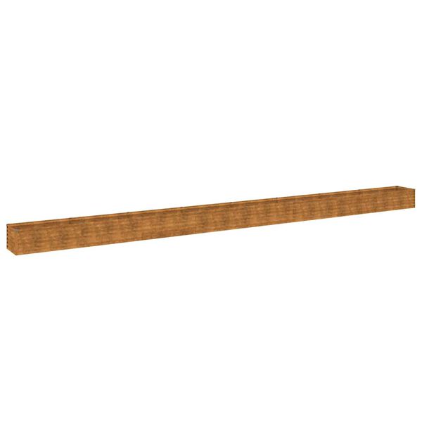 vidaXL Plantenbak verhoogd 770x50x36 cm cortenstaal