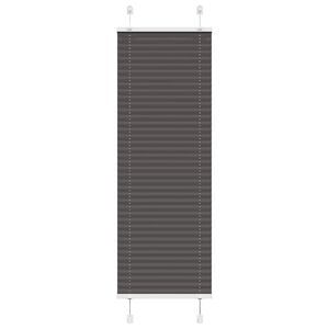 vidaXL Pliss&eacute; rolgordijn 40x100 cm stofbreedte 39,4 cm polyester zwart