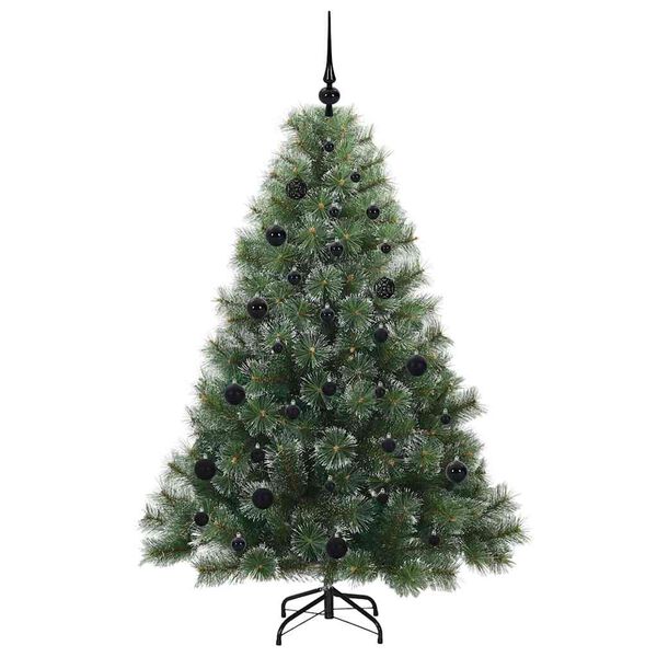 vidaXL Kunstkerstboom met 150 LED met standaard Groen 150 cm PE en PVC