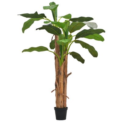 vidaXL Kunst bananenboom met pot 250 cm groen