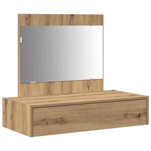 vidaXL Plafondtafel met lade Bruin 83 x 40 x 70 cm Bewerkt hout