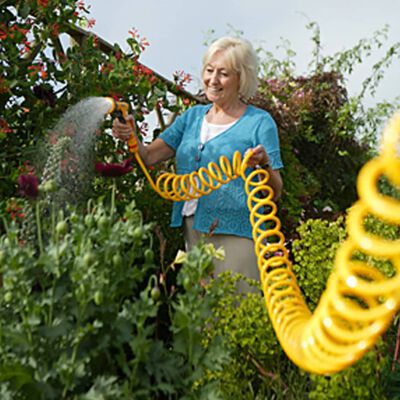 Hozelock spiraal tuinslang met spuitkop 15 m