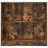 vidaXL Boekenkast 80x24x76 cm bewerkt hout gerookt eikenkleurig