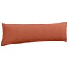 vidaXL Sofa Kussens 2 stuks Rood-oranje 145 x 40 cm Cordstof