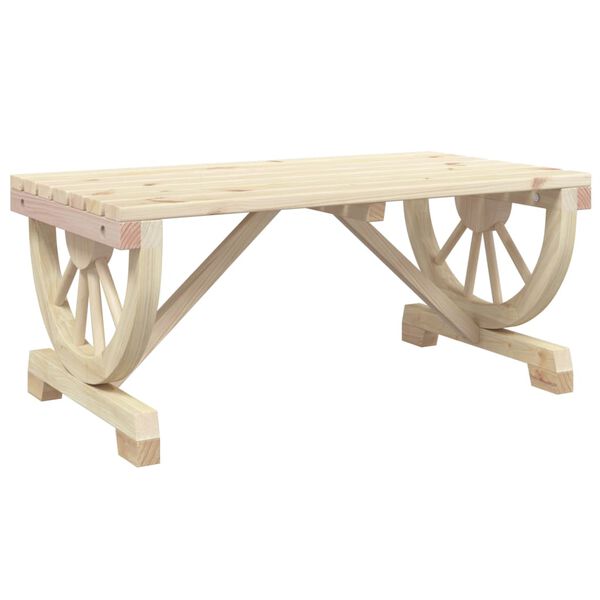 vidaXL Tuintafel 90x50x40 cm massief vurenhout