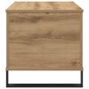 vidaXL Salontafel 60x44,5x45 cm bewerkt hout artisanaal eikenkleurig