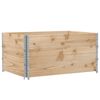 vidaXL Plantenbak 120x80 cm massief grenenhout
