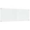 vidaXL Keuken Achterwand Doorzichtig 110 x 40 x 0,6 cm gehard glas