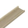 vidaXL Wandplanken 2 st Sonoma eiken 40x9x3 cm