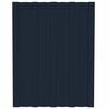 vidaXL Dakpaneel 12 pcs Antraciet 60 x 45 cm Gegalvaniseerd staal