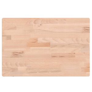 vidaXL Tafelblad rechthoekig 60x40x1,5 cm massief beukenhout