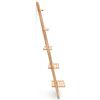 vidaXL Wandrek ladder 41,5x30x176 cm cederhout