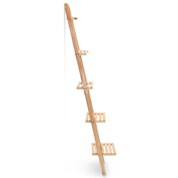 vidaXL Wandrek ladder 41,5x30x176 cm cederhout