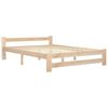 vidaXL Bedframe met 2 lades massief grenenhout 180x200 cm