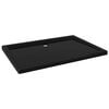 vidaXL Douchebak rechthoekig 70x100 cm ABS zwart