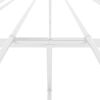 vidaXL Bedframe metaal wit 140x200 cm