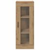 vidaXL Wandkast Artisan Eiken 34,5 x 34 x 90 cm