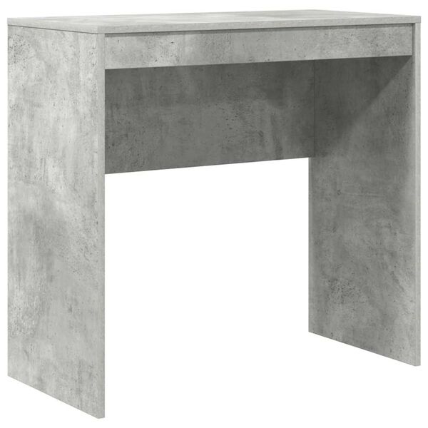 vidaXL Bureau Beton Grijs 80 x 40 x 76 cm