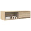 vidaXL Tv-meubel 100x31x25,5 cm bewerkt hout sonoma eikenkleurig
