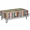 vidaXL Salontafel 100x50x38 cm massief gerecycled hout