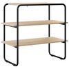 vidaXL Consoletafel Sonoma Eiken 60 x 41 x 75 cm Bewerkt hout