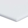 vidaXL Traagschuimmatras topper 100 x 200 cm Thick Stof-100% polyester