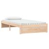 vidaXL Bedframe massief hout 100x200 cm