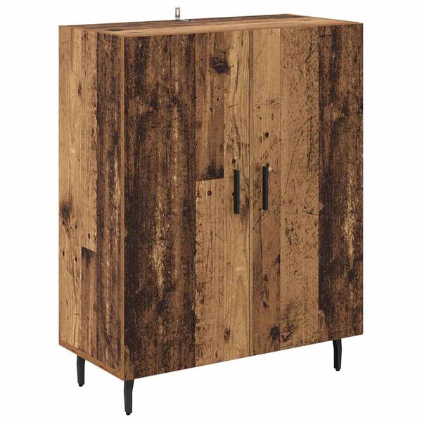 vidaXL Dressoir Oudhout 69,5 x 34 x 90 cm Bewerkt hout