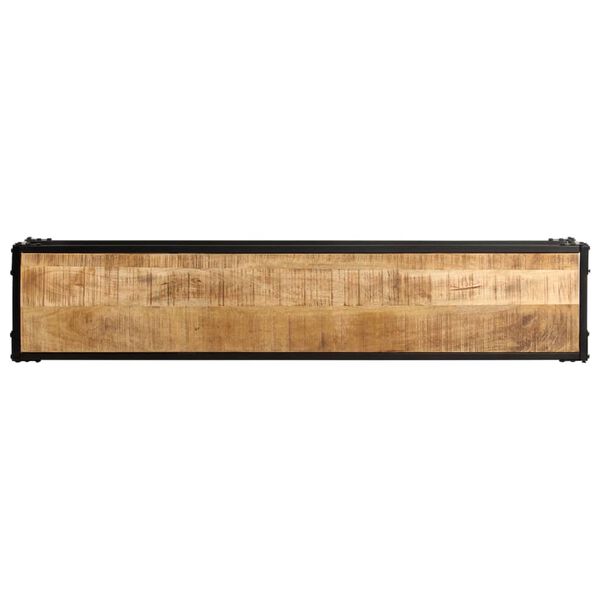 vidaXL Tv-meubel 150x30x40 cm massief mangohout