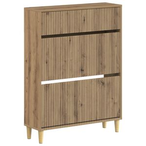 vidaXL Schoenenkast ARNHEM 78 x 24 x 103 cm Bewerkt hout