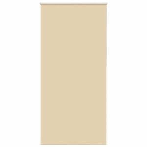 vidaXL Rolgordijn verduisterend 105x230 cm stofbreedte 100,7 cm beige
