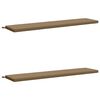 vidaXL 2-delige Bankkussens SOEST 100% Polyester Taupe 180 x 40 x 5 cm