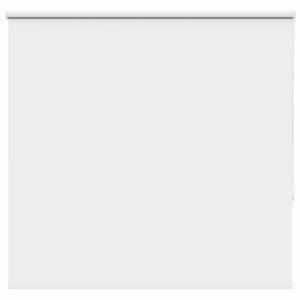 vidaXL Rolgordijn verduisterend 150x150 cm stofbreedte 146,6 cm wit