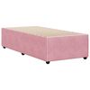 vidaXL Bedframe fluweel roze 100x200 cm