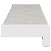 vidaXL Raamsokkel Marmer Tekst -enure 60 x 10 x 4,5 cm PVC