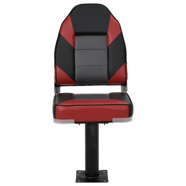 vidaXL Bootstoelen 2 st met poot 360&deg; draaibaar