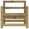 vidaXL Tuinstoelen 2 st geïmpregneerd hout