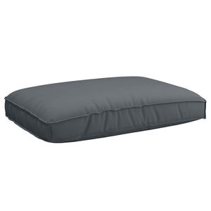 vidaXL Kussen Oxford Stof Antraciet 120 x 80 x 12 cm