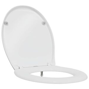 vidaXL Toiletzitting Wit 44,8 x 37,3 x 4,2 cm Duroplast