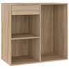 vidaXL Cosmeticakast 80x40x75 cm bewerkt hout sonoma eikenkleurig