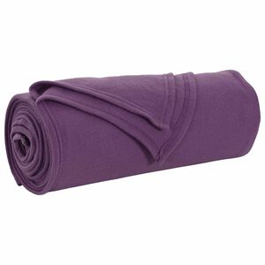 vidaXL plaid Paars 240 x 220 cm 0.74 kg Fleece