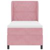 vidaXL Boxspringbed met matras Roze 200 x 100 cm Fluweel
