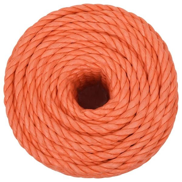 vidaXL Werktouw 12 mm 50 m polypropeen oranje