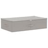 vidaXL Opbergbox 24 st Nonwoven stof 70 x 40 x 18 cm 50,4 L Grijs